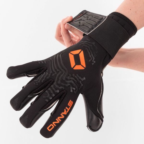 Fury Goalkeeper Gloves - Black-Orange