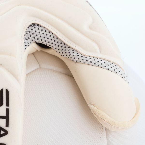 Ultimate Grip V Goalkeeper Gloves - White-Black