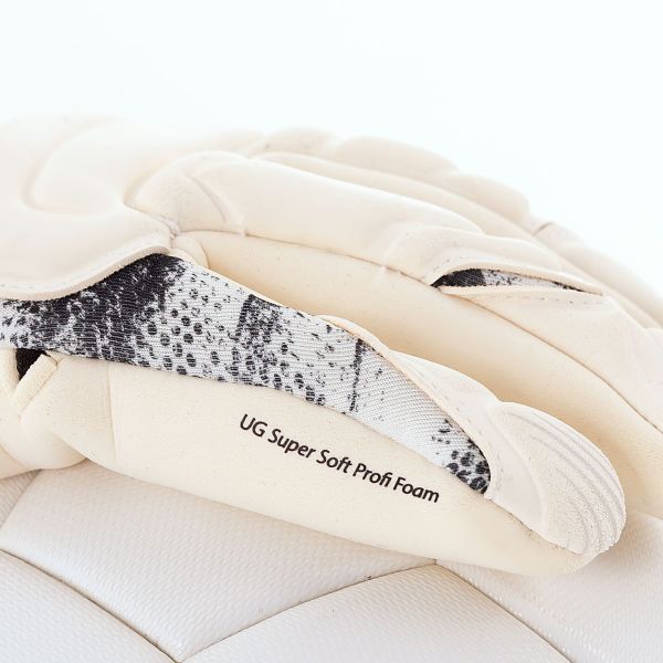 Ultimate Grip V Goalkeeper Gloves - White-Black