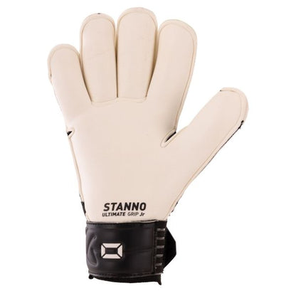 Ultimate Grip V JR Goalkeeper Gloves - White-Green-Black