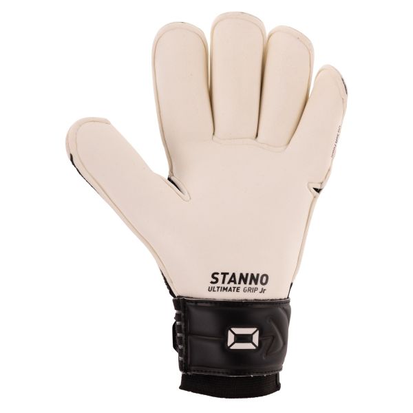 Ultimate Grip V JR Goalkeeper Gloves - White-Green-Black