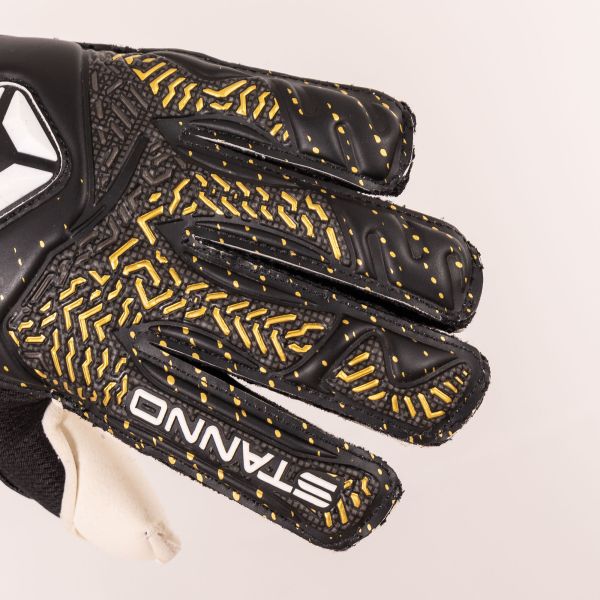 Thunder JR VII Goalkeeper Gloves - Black-Gold