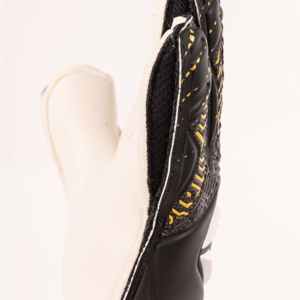 Thunder JR VII Goalkeeper Gloves - Black-Gold