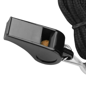 Referee Whistle + Lanyard - No Colour