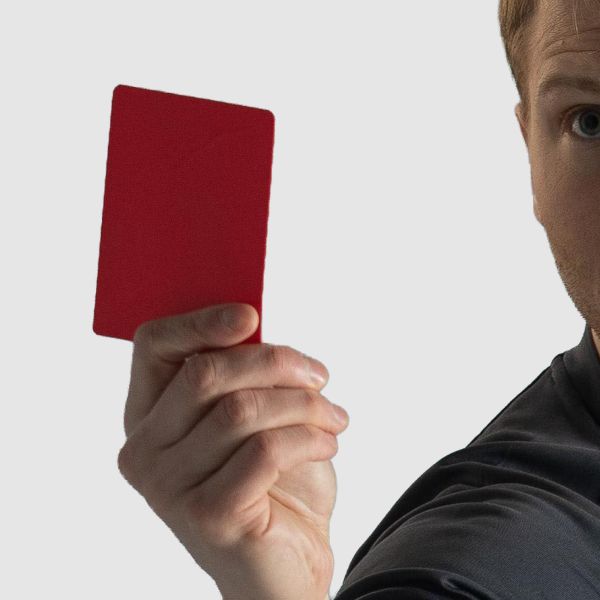 Referee Card Set - Black