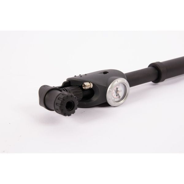 Pump with Pressure Gauge - Black