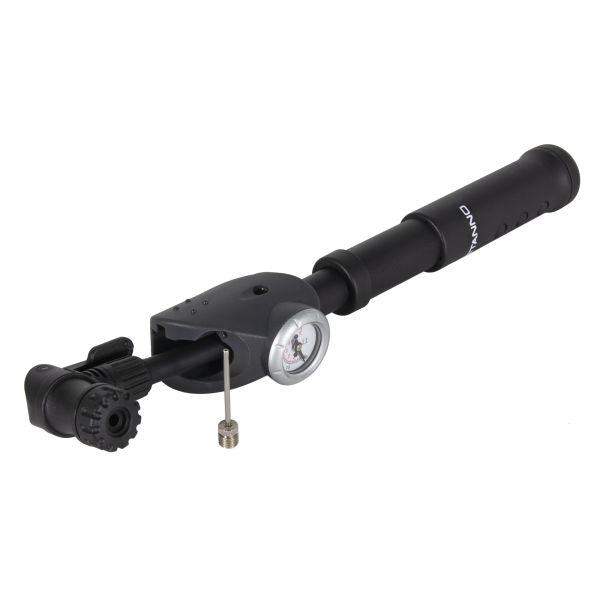 Pump with Pressure Gauge - Black