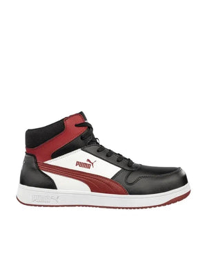 FRONTCOURT BLK/WHT/RED MID S3L ESD FO HRO SRC 630050201 SAFETY BOOT