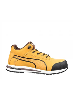 Puma DASH WHEAT MID S3 HRO SRC 633180407 SAFETY BOOT