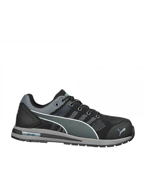Puma ELEVATE KNIT BLACK LOW S1P ESD HRO SRC 643160202 SAFETY TRAINER