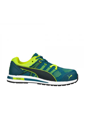 Puma ELEVATE KNIT GREEN LOW S1P ESD HRO SRC 643170360 SAFETY TRAINER
