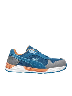 Puma FRONTSIDE BLUE LOW S1P ESD HRO SRC 644640312 SAFETY TRAINER