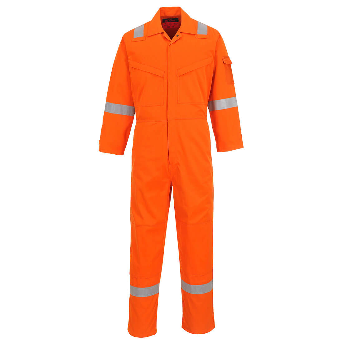 AF73 Araflame Silver Coverall - Orange