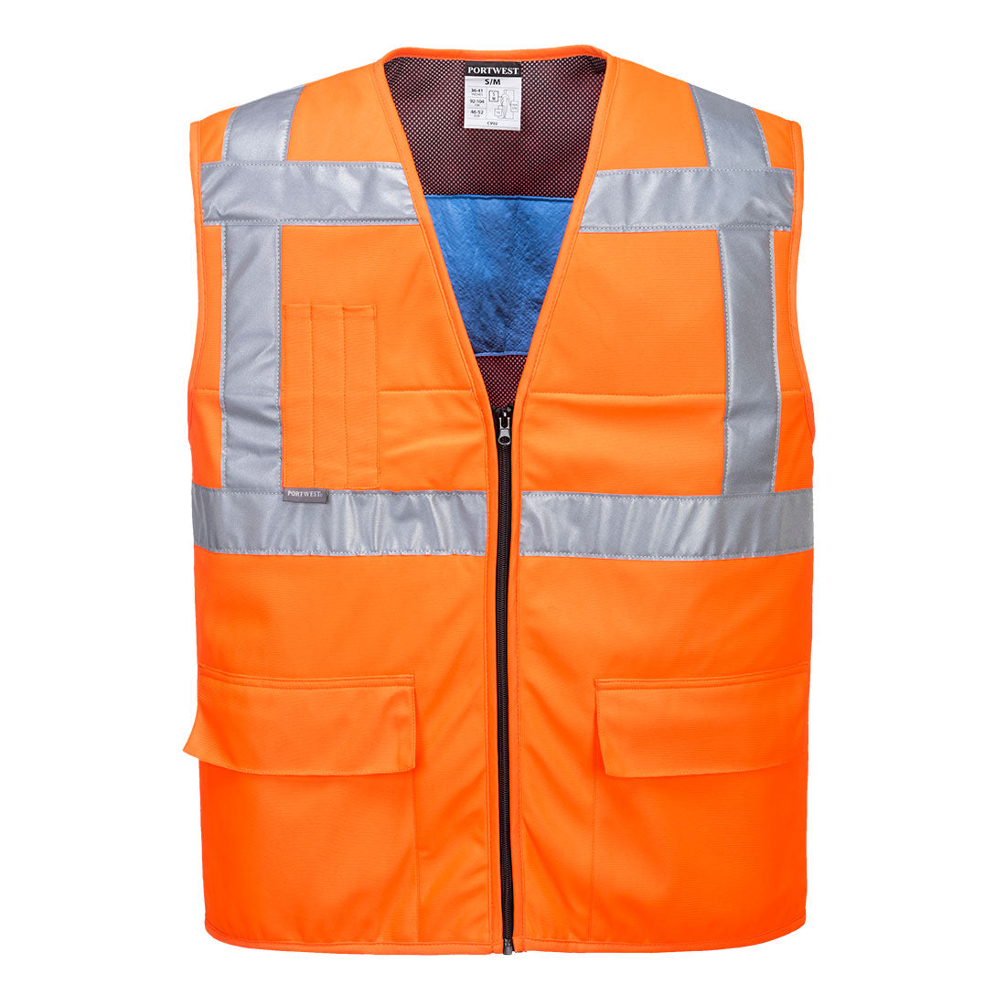 CV02 Hi-Vis Cooling Vest - Orange - Pack Size 30