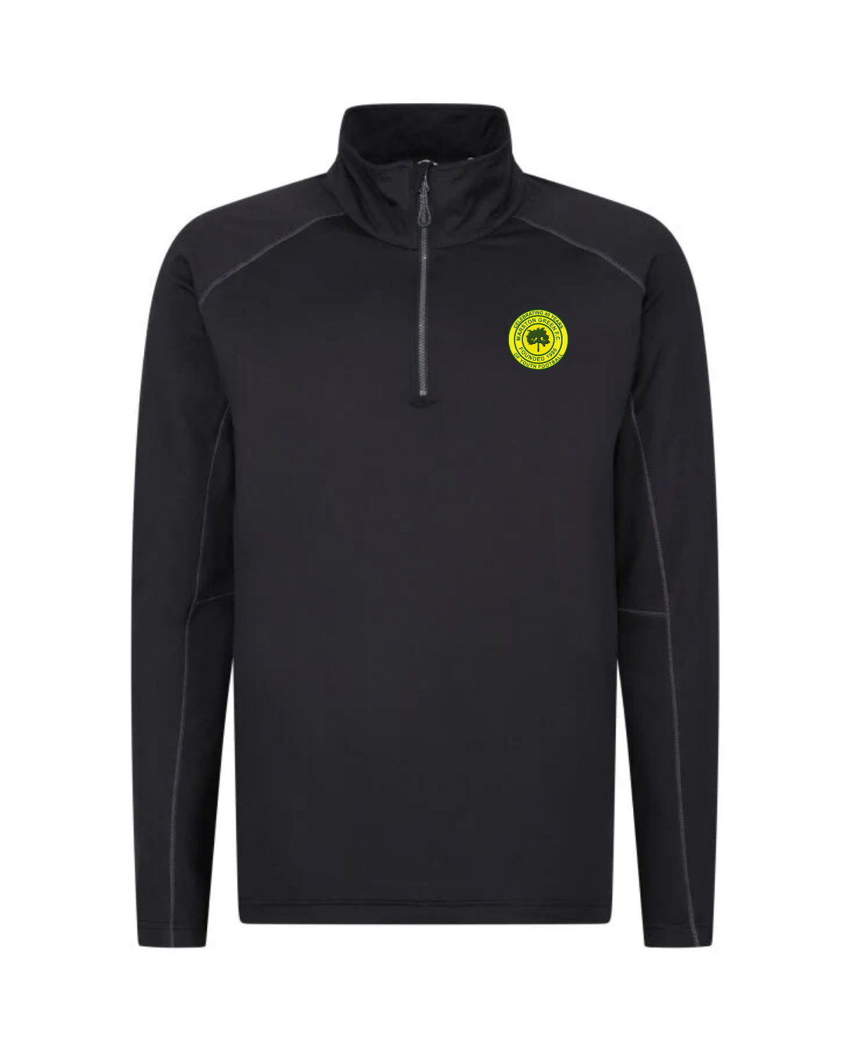 Marston Green FC Senior Stretch Half Zip Midlayer