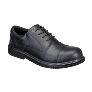 FD18 Steel Action Leather Executive Shoe Black S3 SR FO