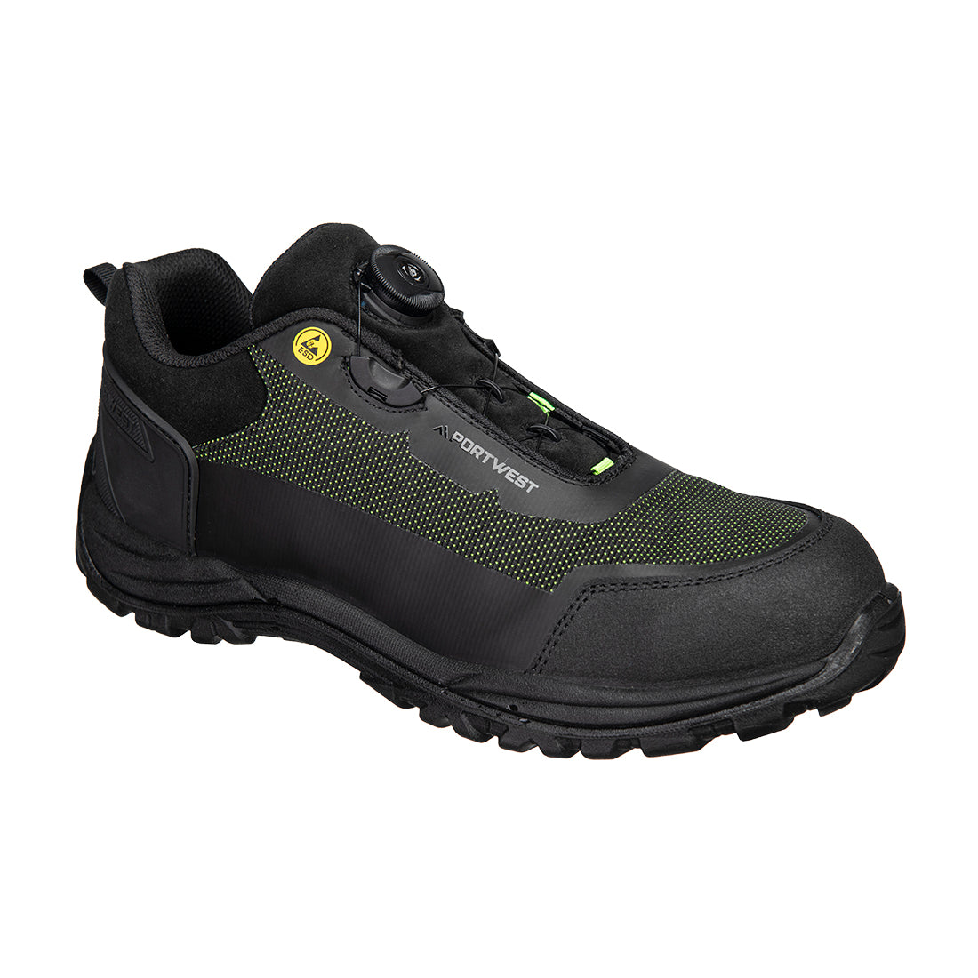 FE05 Girder Composite Low Shoe Black/Green S3S ESD SR FO