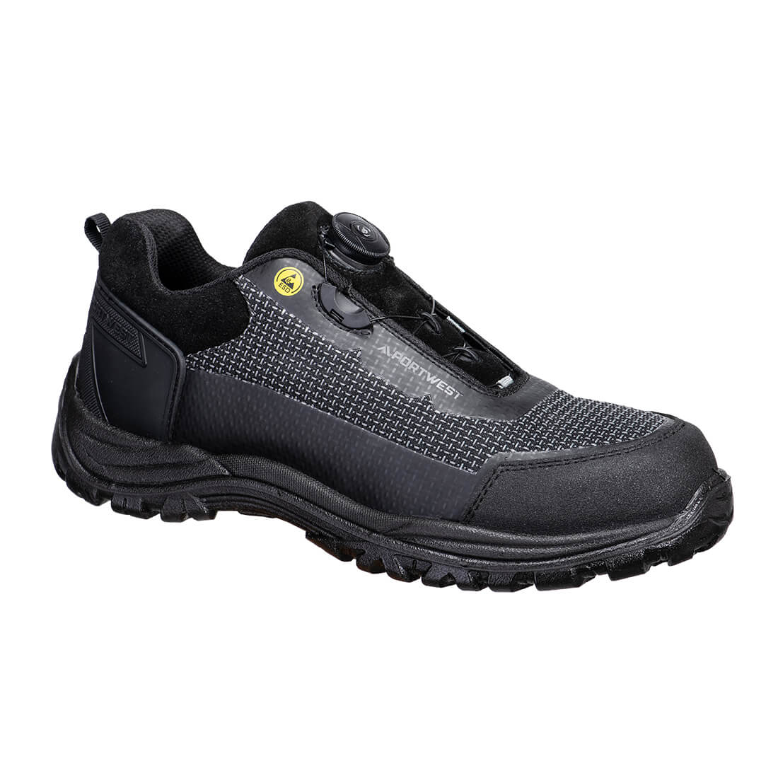 FE05 Girder Composite Low Shoe Black/Grey S3S ESD SR FO