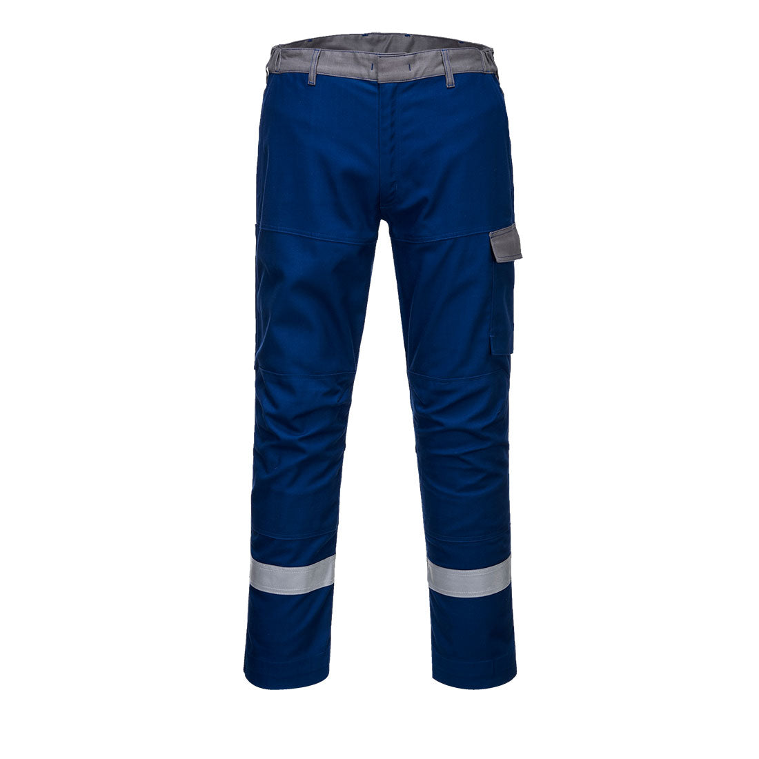 FR06 Bizflame Industry Two Tone Trousers - Royal Blue