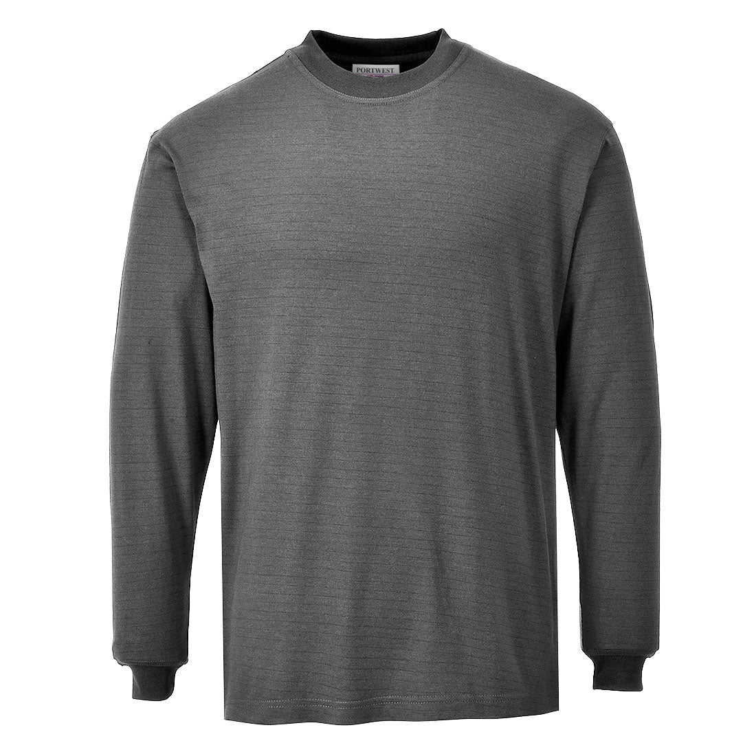 FR11 Flame Resistant Anti-Static Long Sleeve T-Shirt - Grey