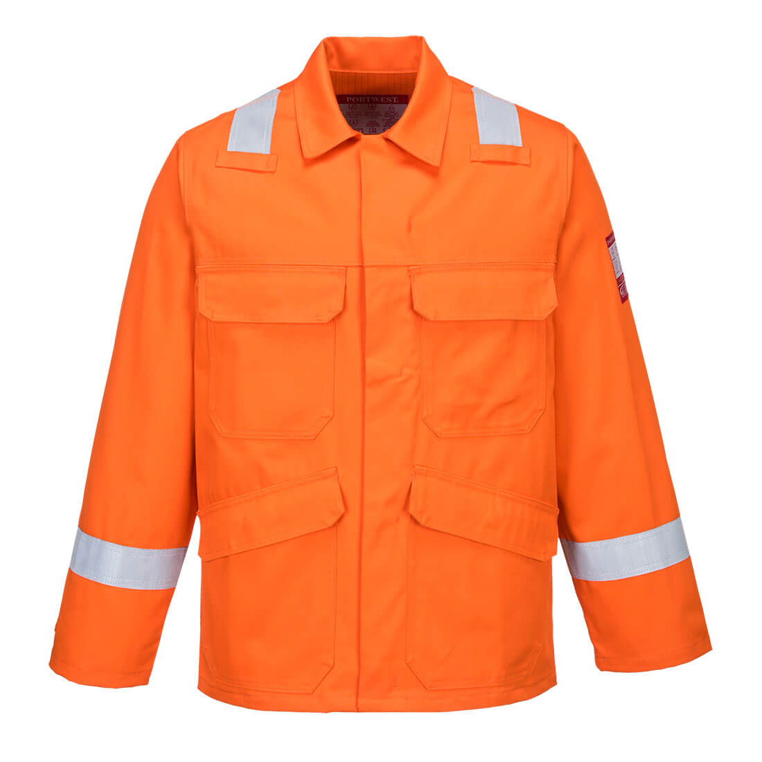 FR25 Bizflame Work Jacket - Orange