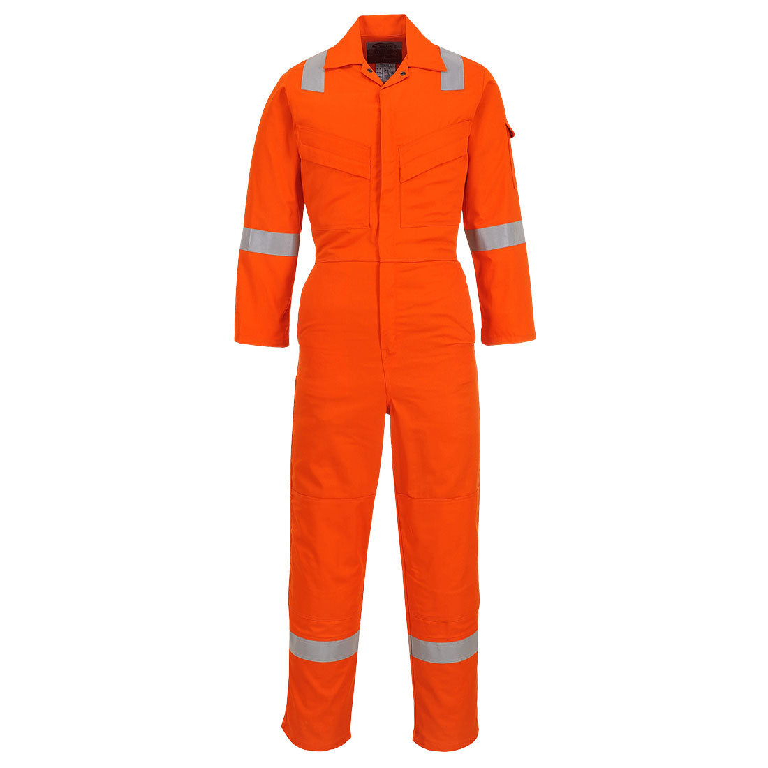 FR28 Flame Resistant Light Weight Anti-Static Coverall 280g - Orange