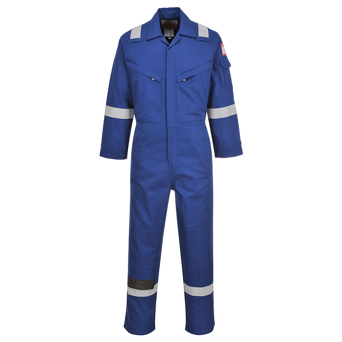 FR28 Flame Resistant Light Weight Anti-Static Coverall 280g - Royal Blue