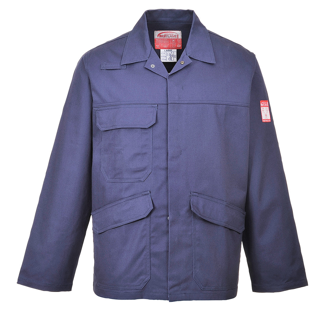 FR35 Bizflame Work Jacket - Navy