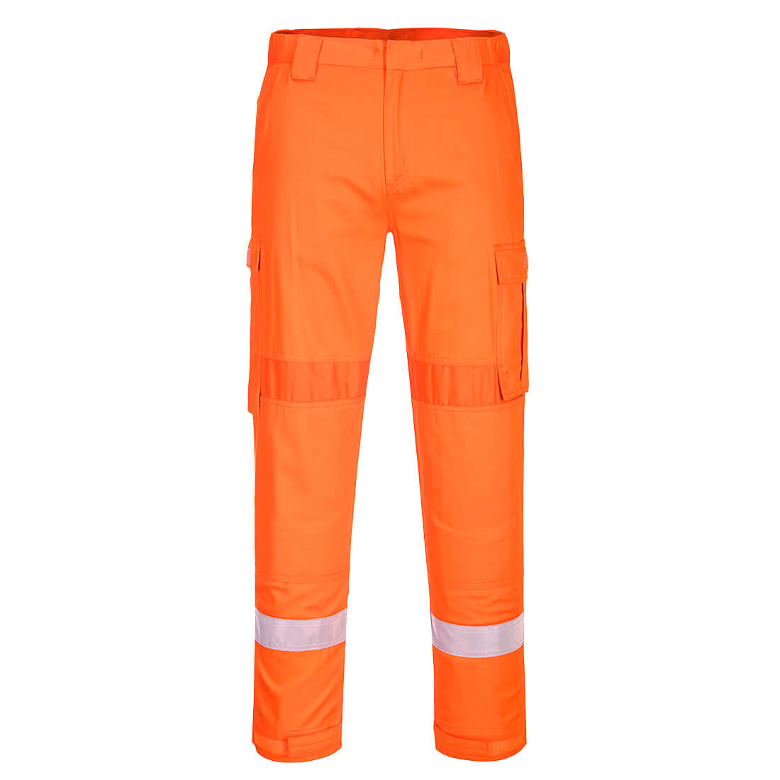 FR40 Bizflame Work Lightweight Stretch Panelled Trousers - Orange