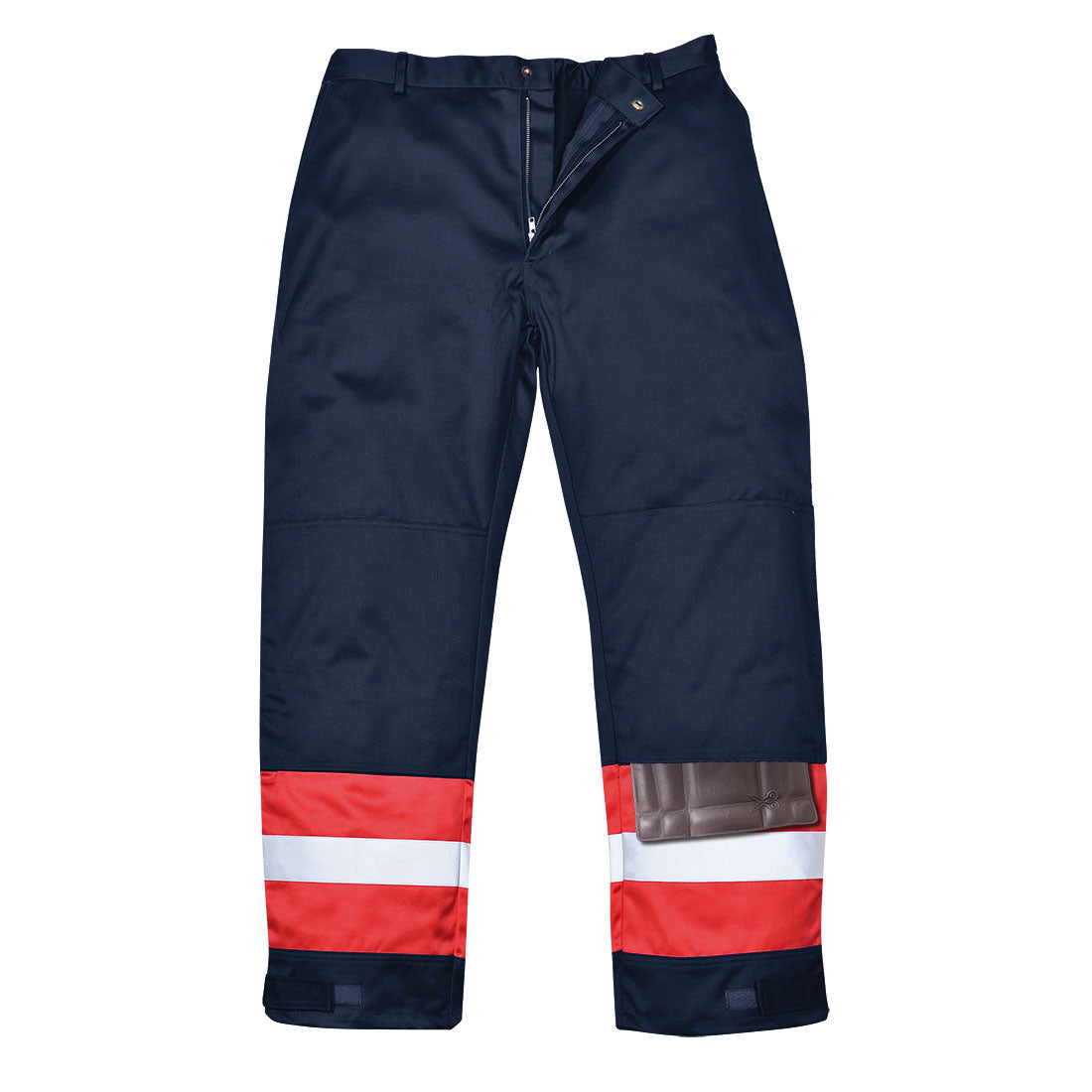 FR56 Bizflame Work Trousers - Navy Tall