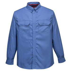 FR69 Bizflame Work Shirt - Blue