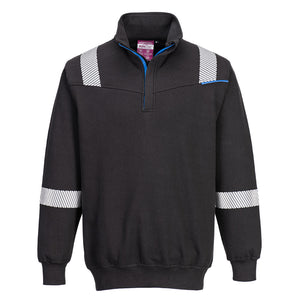 FR71 WX3 Flame Resistant Sweatshirt - Black