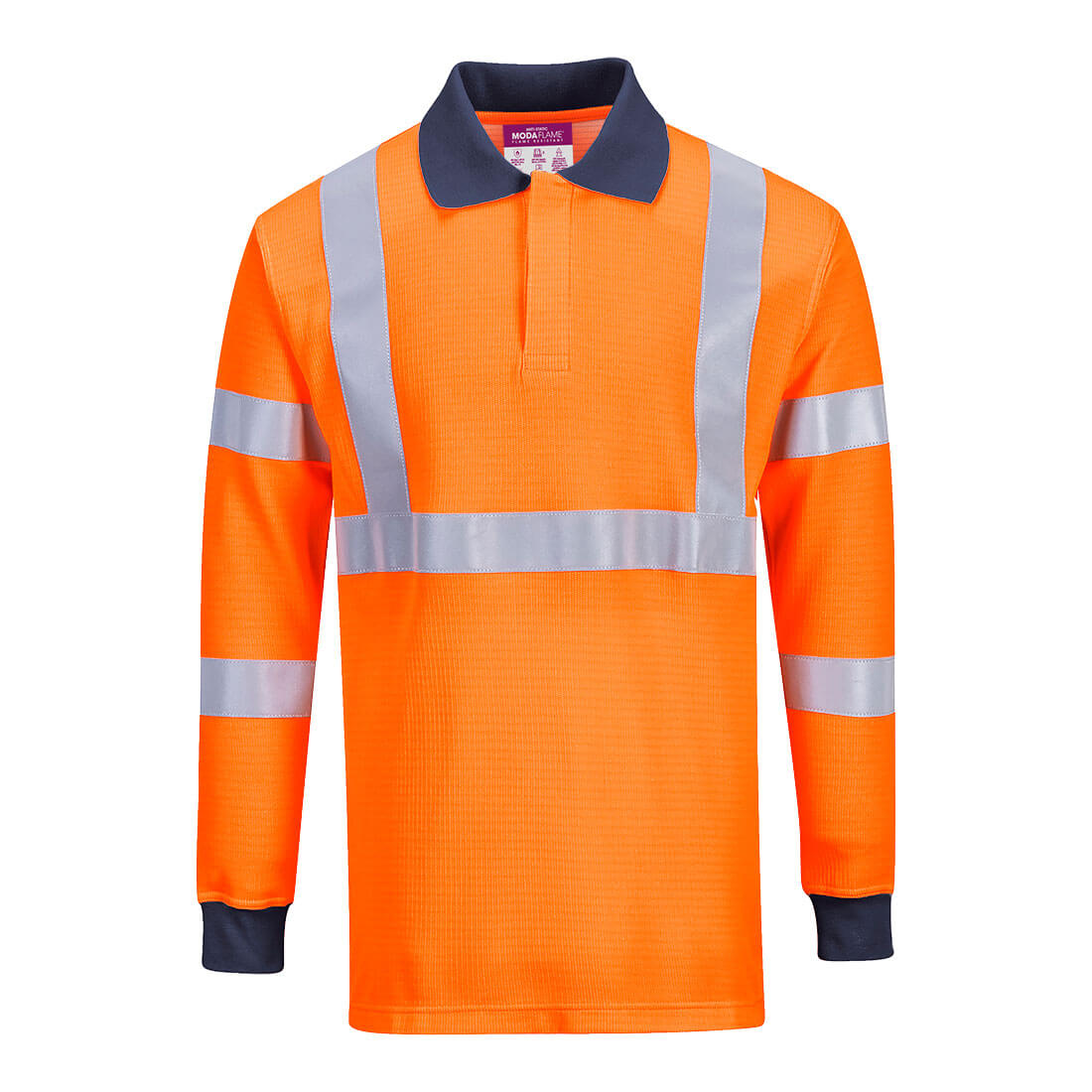 FR76 Flame Resistant RIS Polo Shirt - Orange