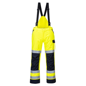 MV71 Modaflame Rain Multi Norm Arc Trousers - Yellow/Navy