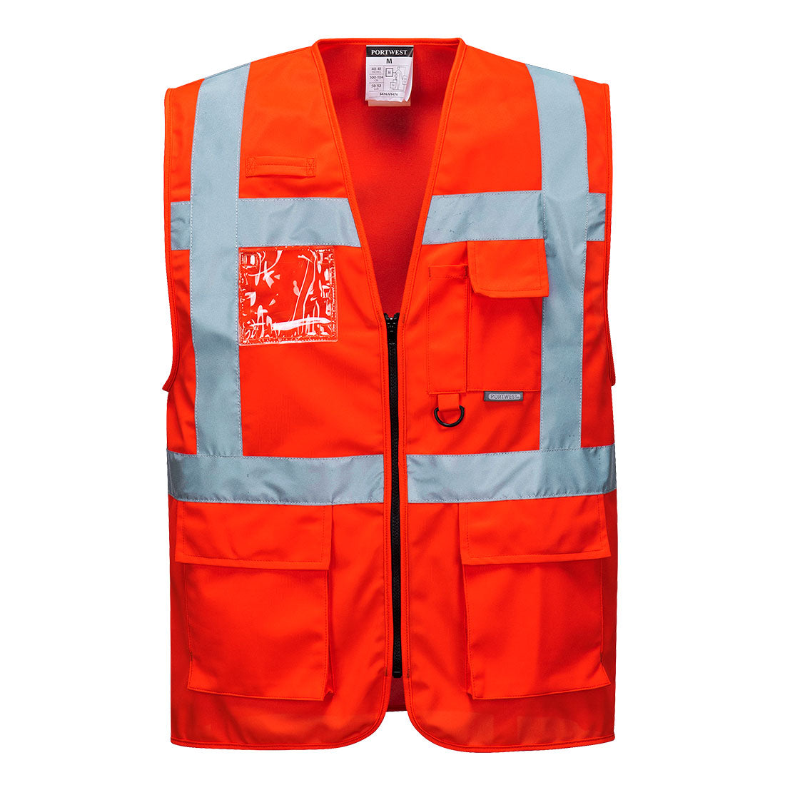 S476 Berlin Hi-Vis Executive Vest - Red