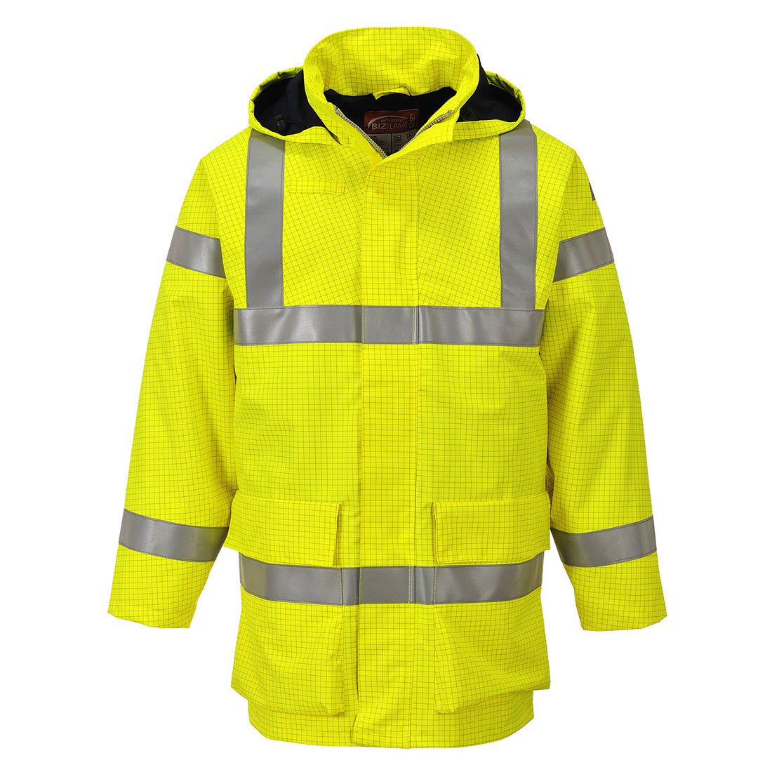 S774 Bizflame Rain Hi-Vis Multi Lite Jacket - Yellow