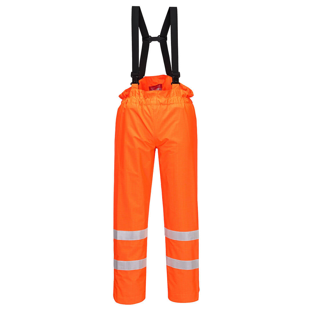 S780 Bizflame Rain Unlined Hi-Vis Antistatic FR Trousers - Orange