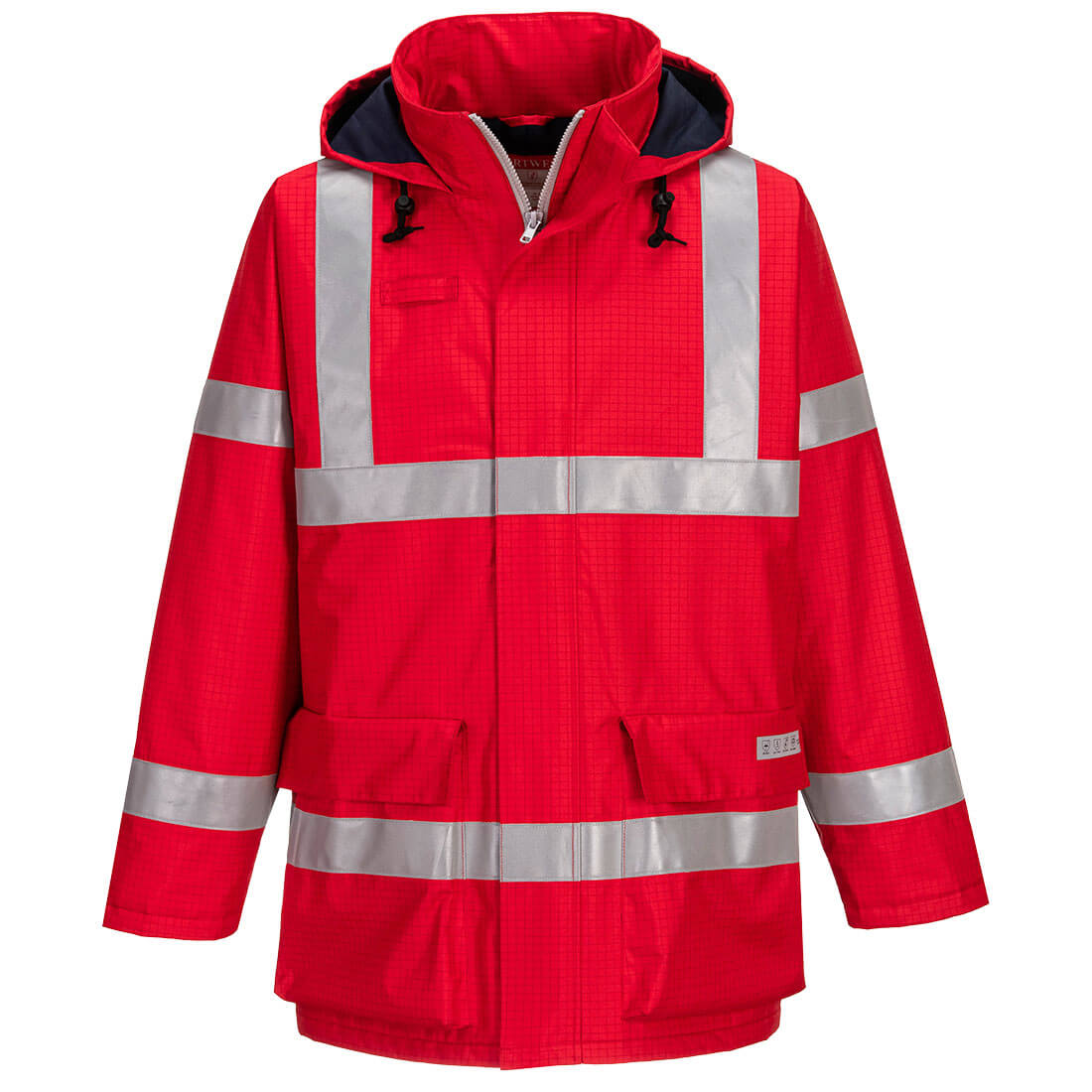 S785 Bizflame Rain Anti-Static FR Jacket - Red