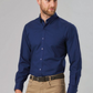 4052 Lawrence Men's Stretch Oxford Shirt - Navy