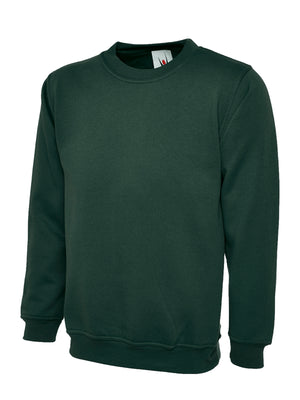 Uneek UC203 Classic Sweatshirt - Bottle Green