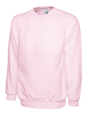 Uneek UC203 Classic Sweatshirt - Pink