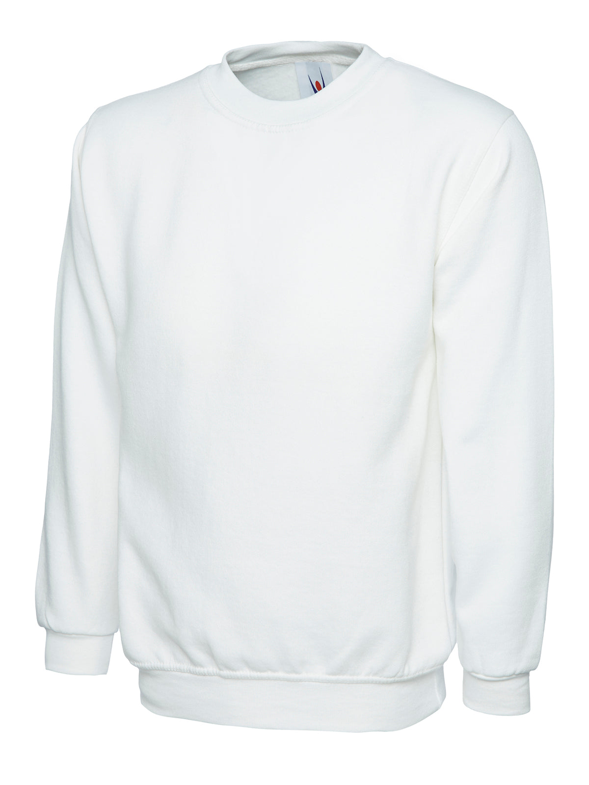 Uneek UC203 Classic Sweatshirt - White