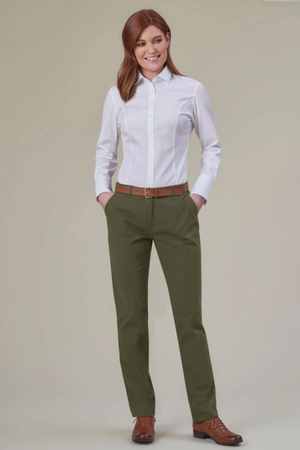 2303 Houston Slim Leg Chino - Olive