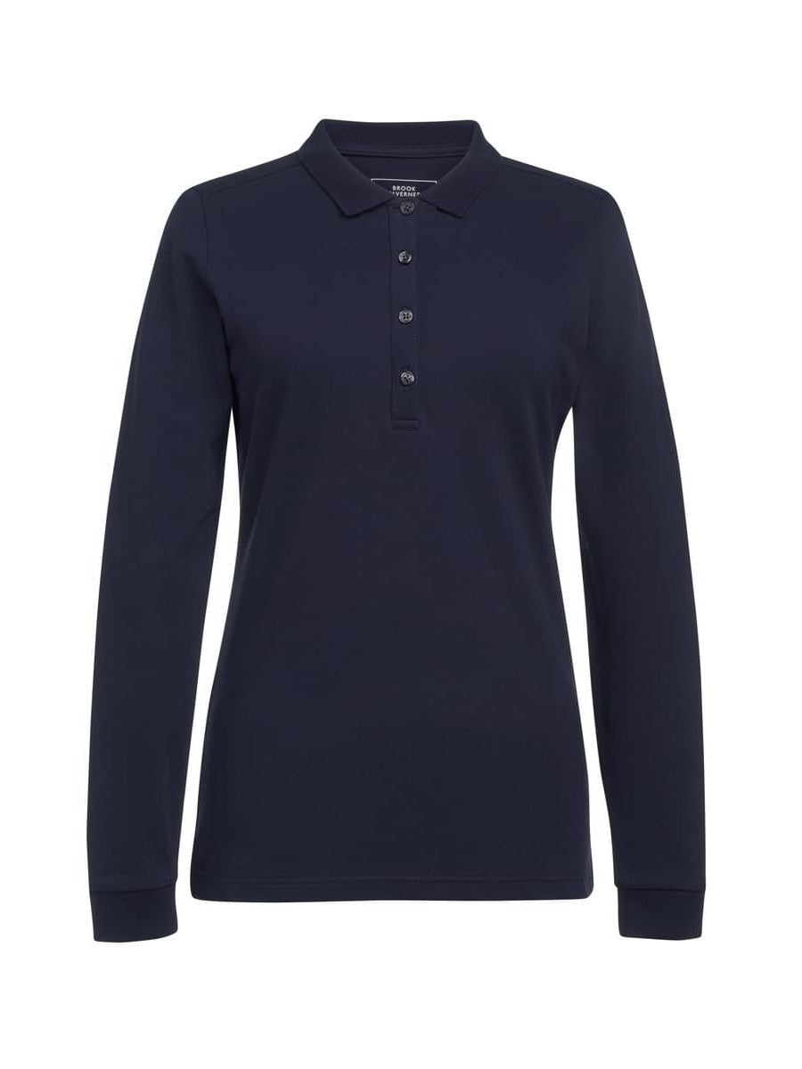 2378 Anna Female L/S Polo Shirt - Navy