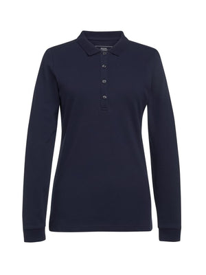 2378 Anna Female L/S Polo Shirt - Navy