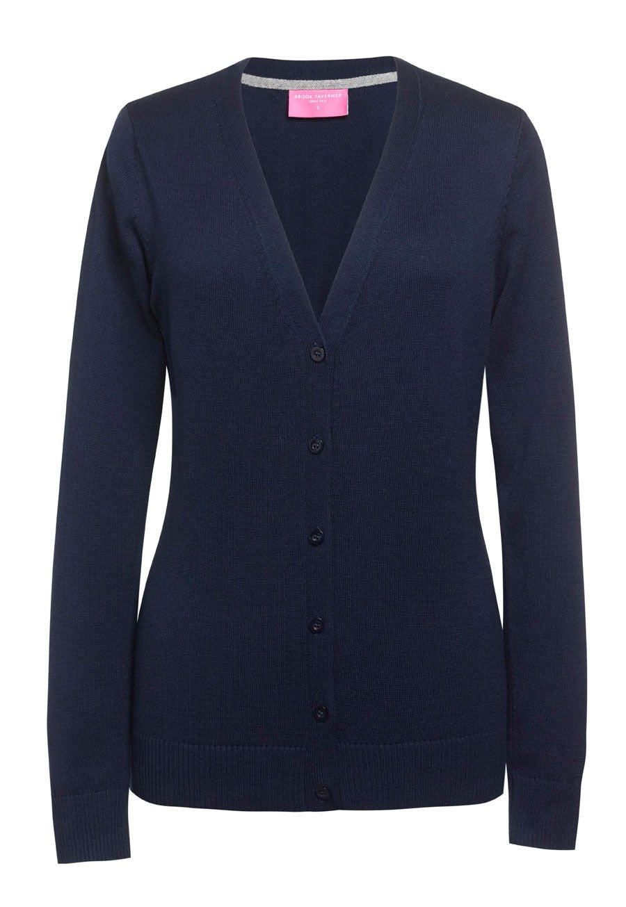 2309 Augusta V neck Cardigan - Navy