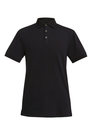 4223 Hampton Male S/S Polo Shirt - Black