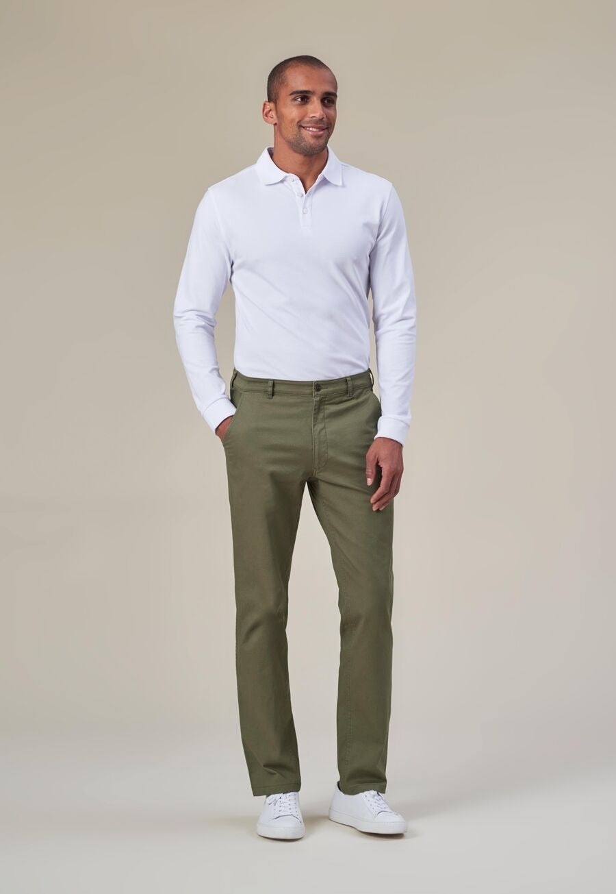 8807 Miami Slim Fit Chino - Olive