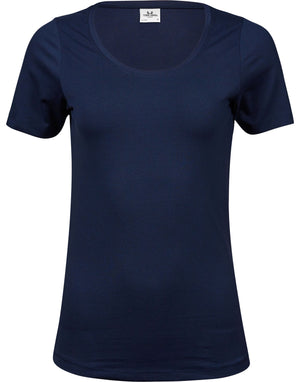 Ladies' Stretch Tee - Navy