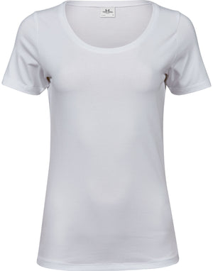 Ladies' Stretch Tee - White